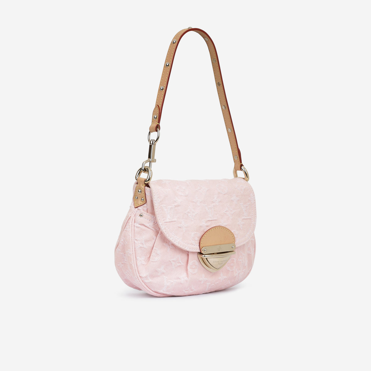 Louis Vuitton Sunset Bag - Pink Monogram Denim | Gold Hardware