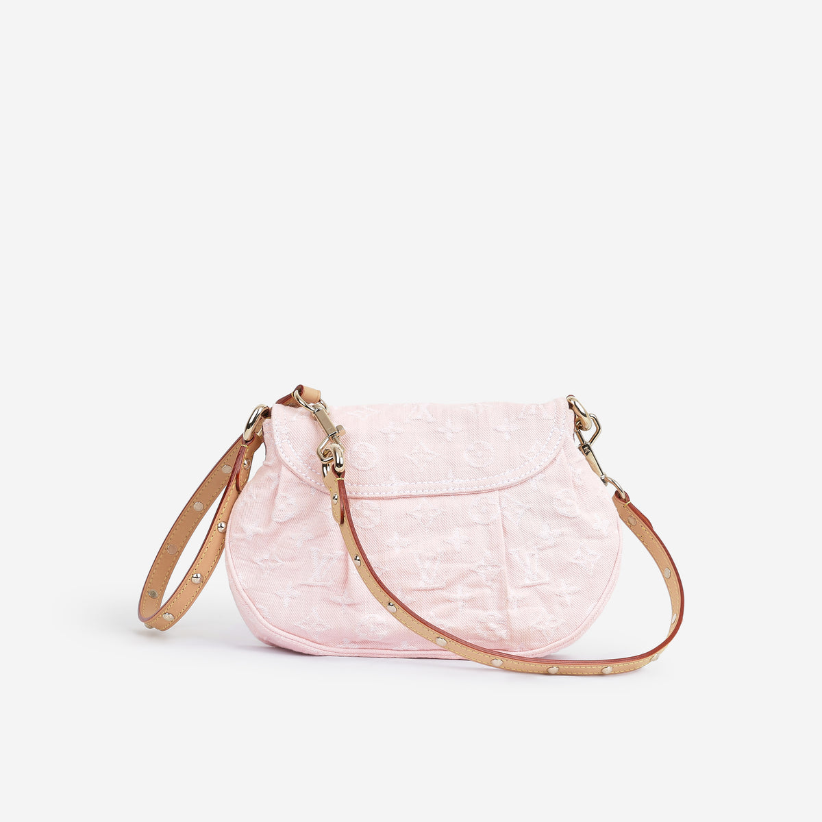 Louis Vuitton Sunset Bag - Pink Monogram Denim | Gold Hardware