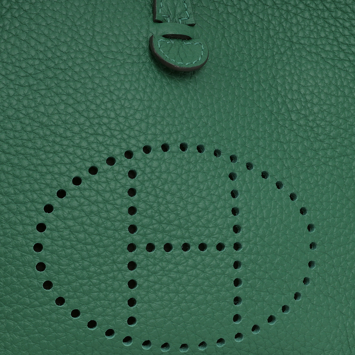Hermès Evelyne TPM - Vert Vertigo Clemence | Gold Hardware