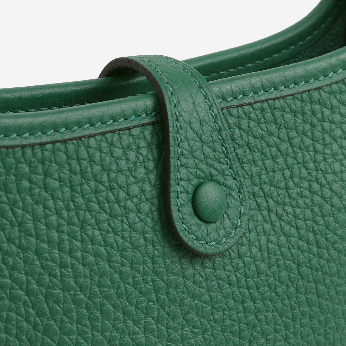 Hermès Evelyne TPM - Vert Vertigo Clemence | Gold Hardware
