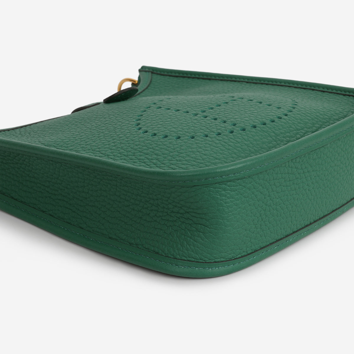 Hermès Evelyne TPM - Vert Vertigo Clemence | Gold Hardware