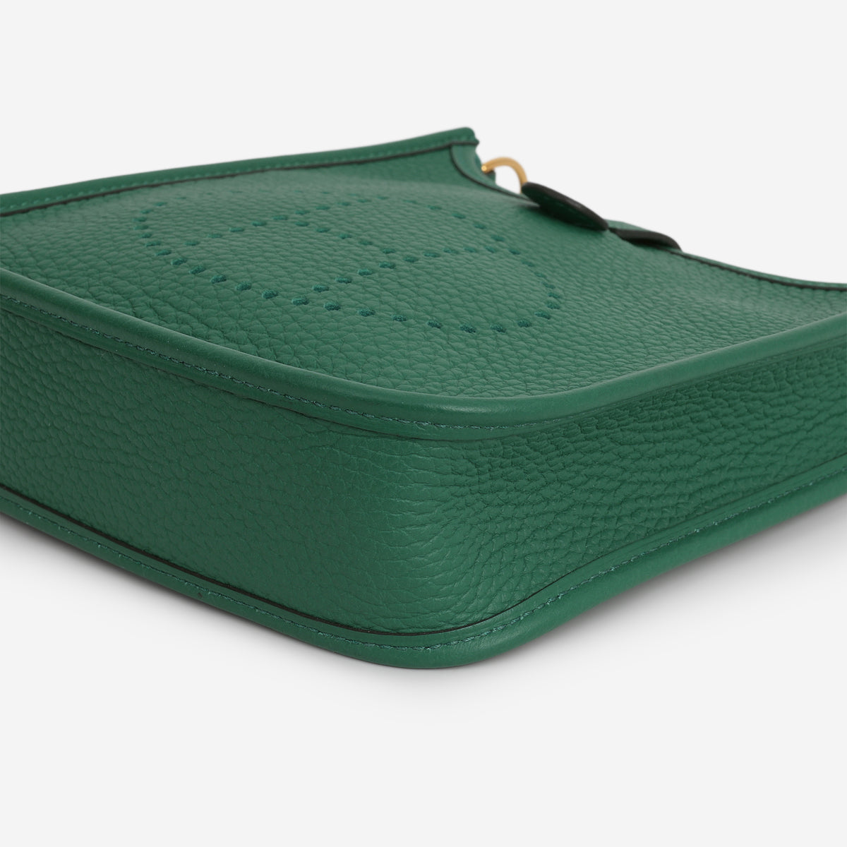 Hermès Evelyne TPM - Vert Vertigo Clemence | Gold Hardware