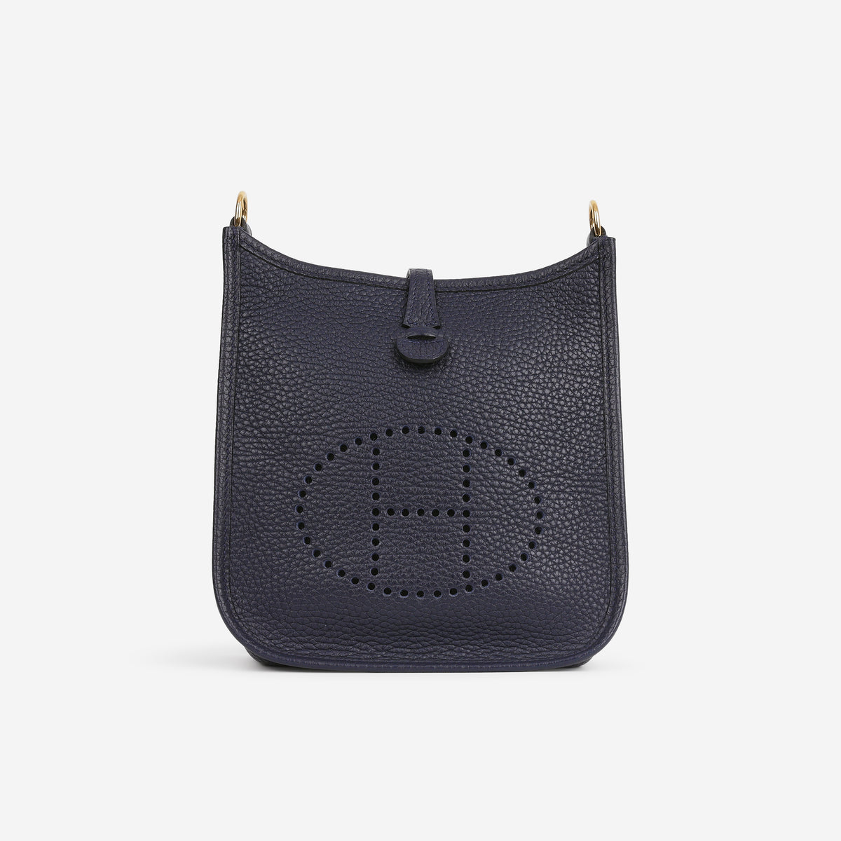 Evelyne TPM - Bleu Nuit Clemence | Gold Hardware