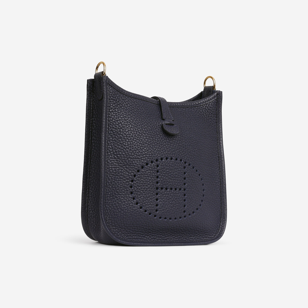 Evelyne TPM - Bleu Nuit Clemence | Gold Hardware