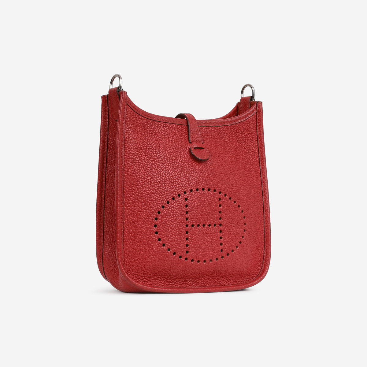 Hermès Mini Evelyne 16 - Rouge Piment Maurice | Palladium Hardware - Bagista