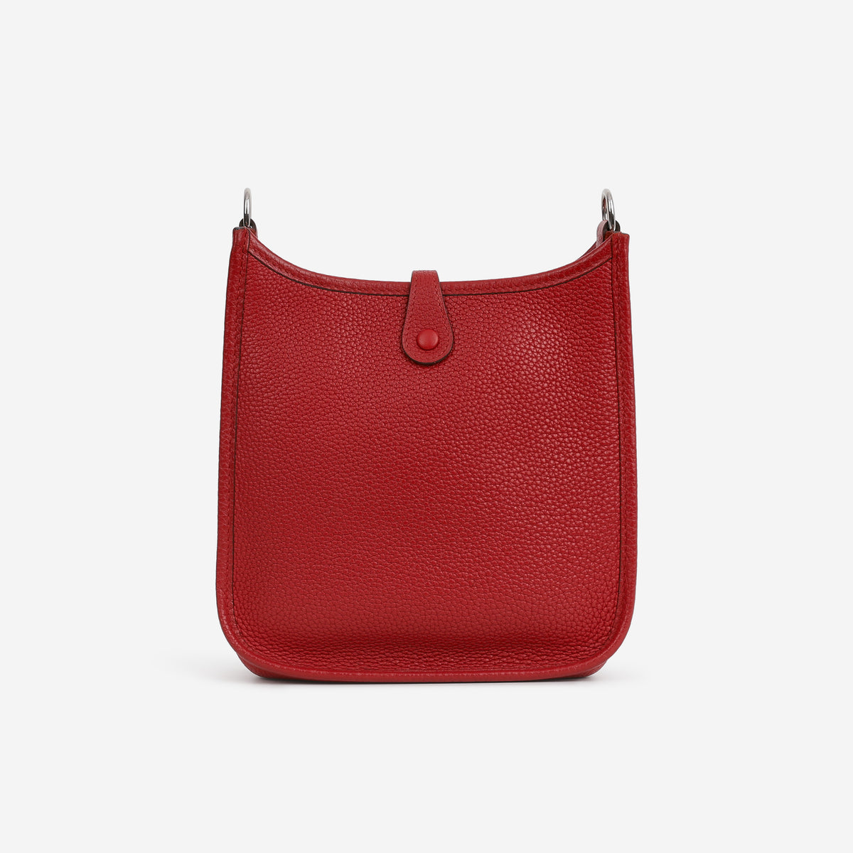 Hermès Mini Evelyne 16 - Rouge Piment Maurice | Palladium Hardware - Bagista