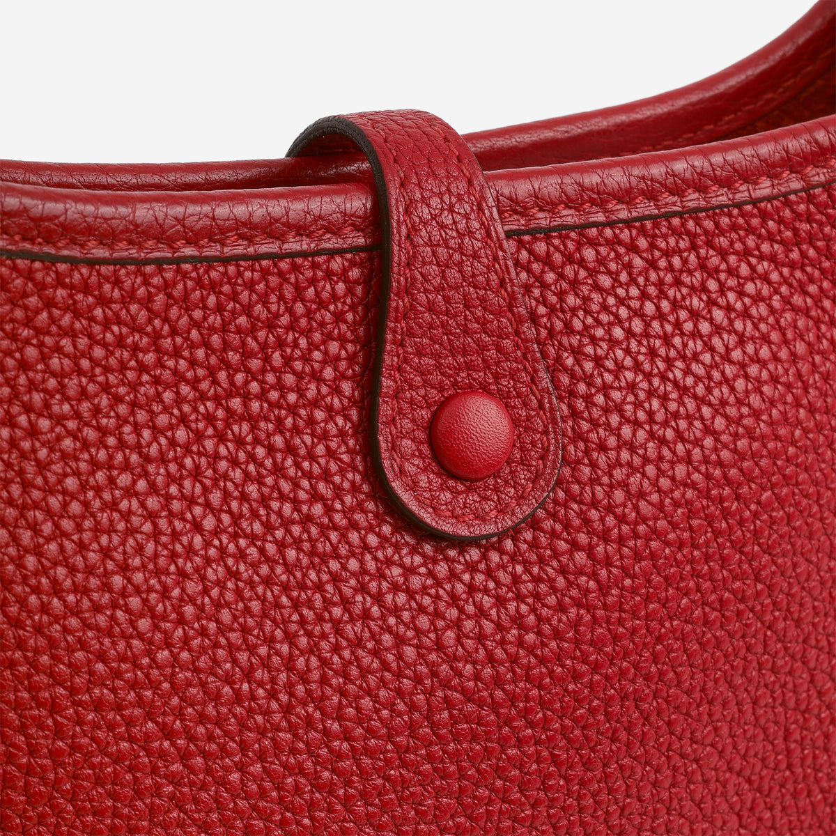 Hermès Mini Evelyne 16 - Rouge Piment Maurice | Palladium Hardware - Bagista