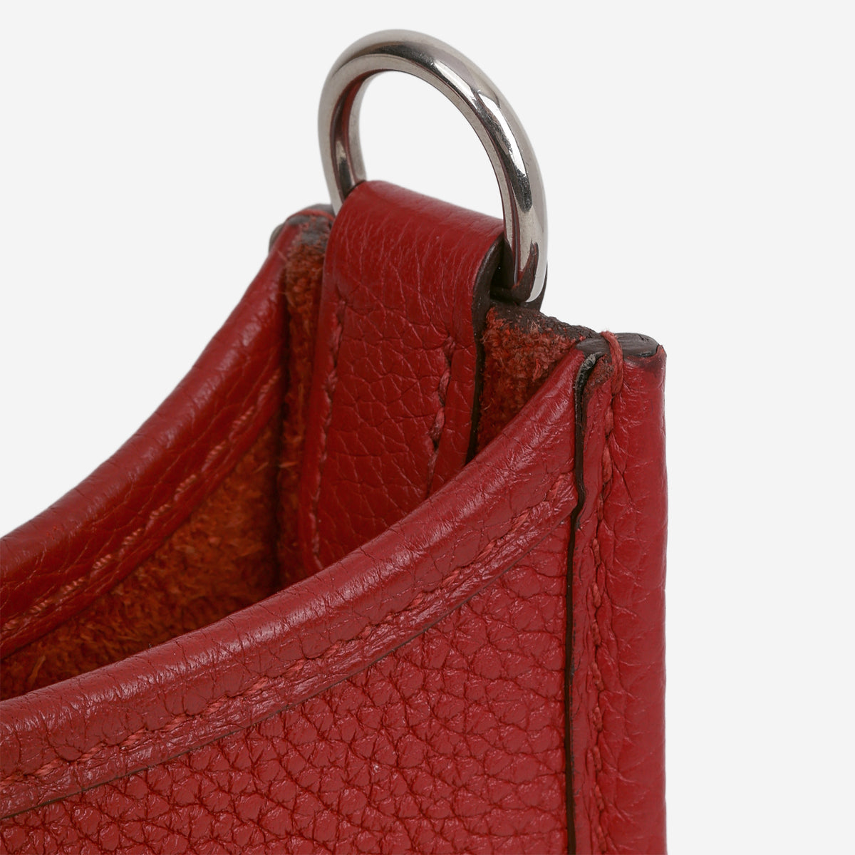 Hermès Mini Evelyne 16 - Rouge Piment Maurice | Palladium Hardware - Bagista