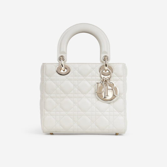Dior ABCDior - White Lambskin | Champagne Gold Hardware