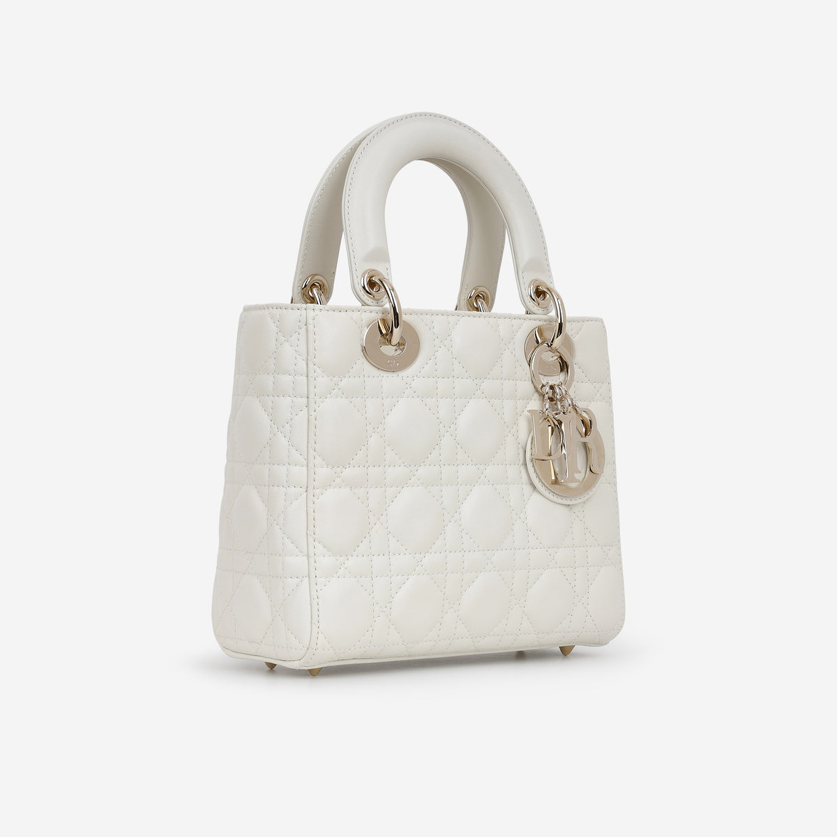 Dior ABCDior - White Lambskin | Champagne Gold Hardware