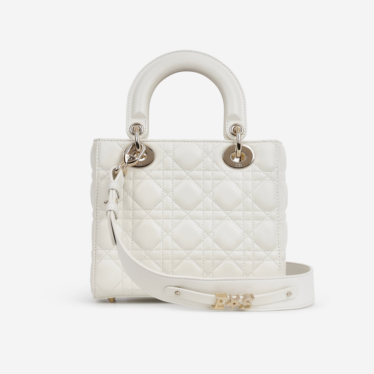 Dior ABCDior - White Lambskin | Champagne Gold Hardware
