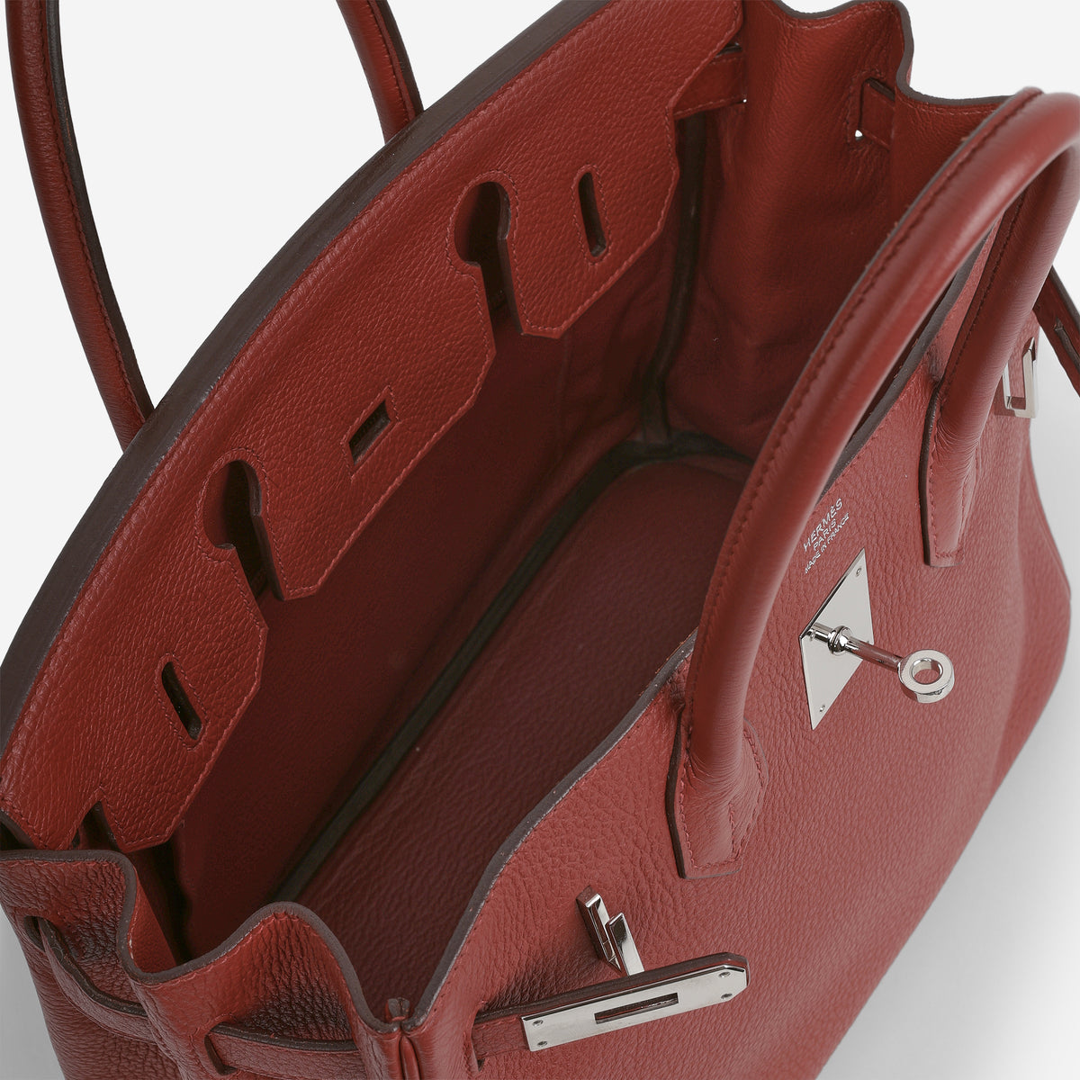 Hermès Birkin 30 - Rouge Garance Togo | Palladium Hardware