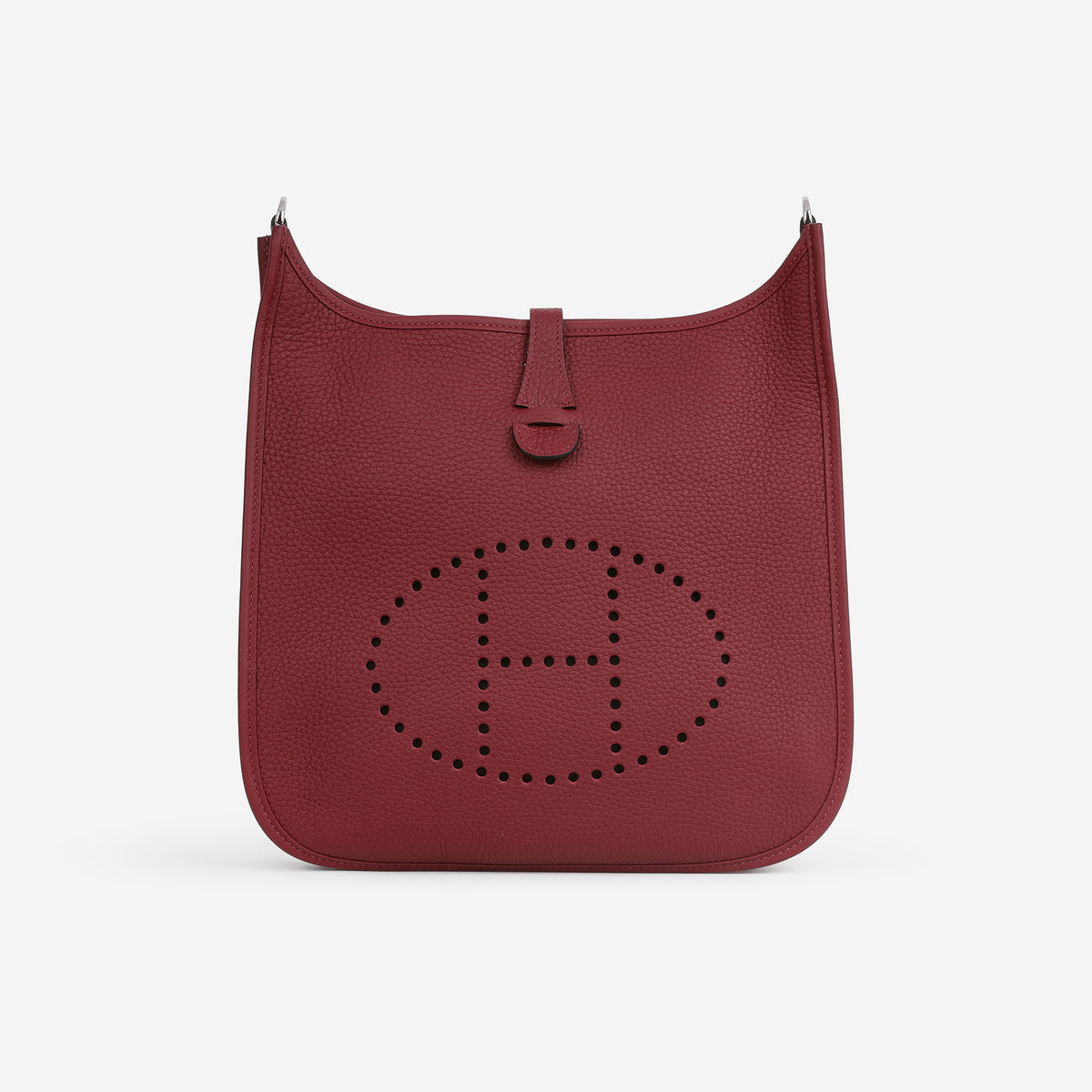 Hermès Evelyne PM - Rouge H Clemence | Palladium Hardware