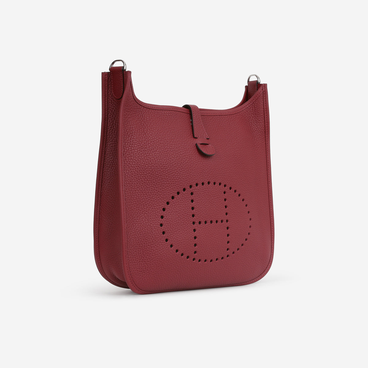 Hermès Evelyne PM - Rouge H Clemence | Palladium Hardware