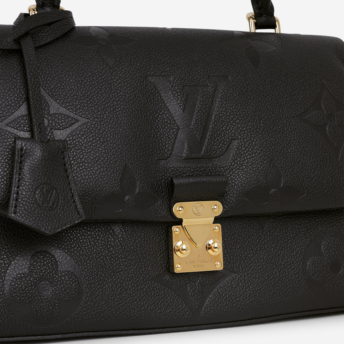 Louis Vuitton Madeleine MM - Black Empreinte | Gold Hardware