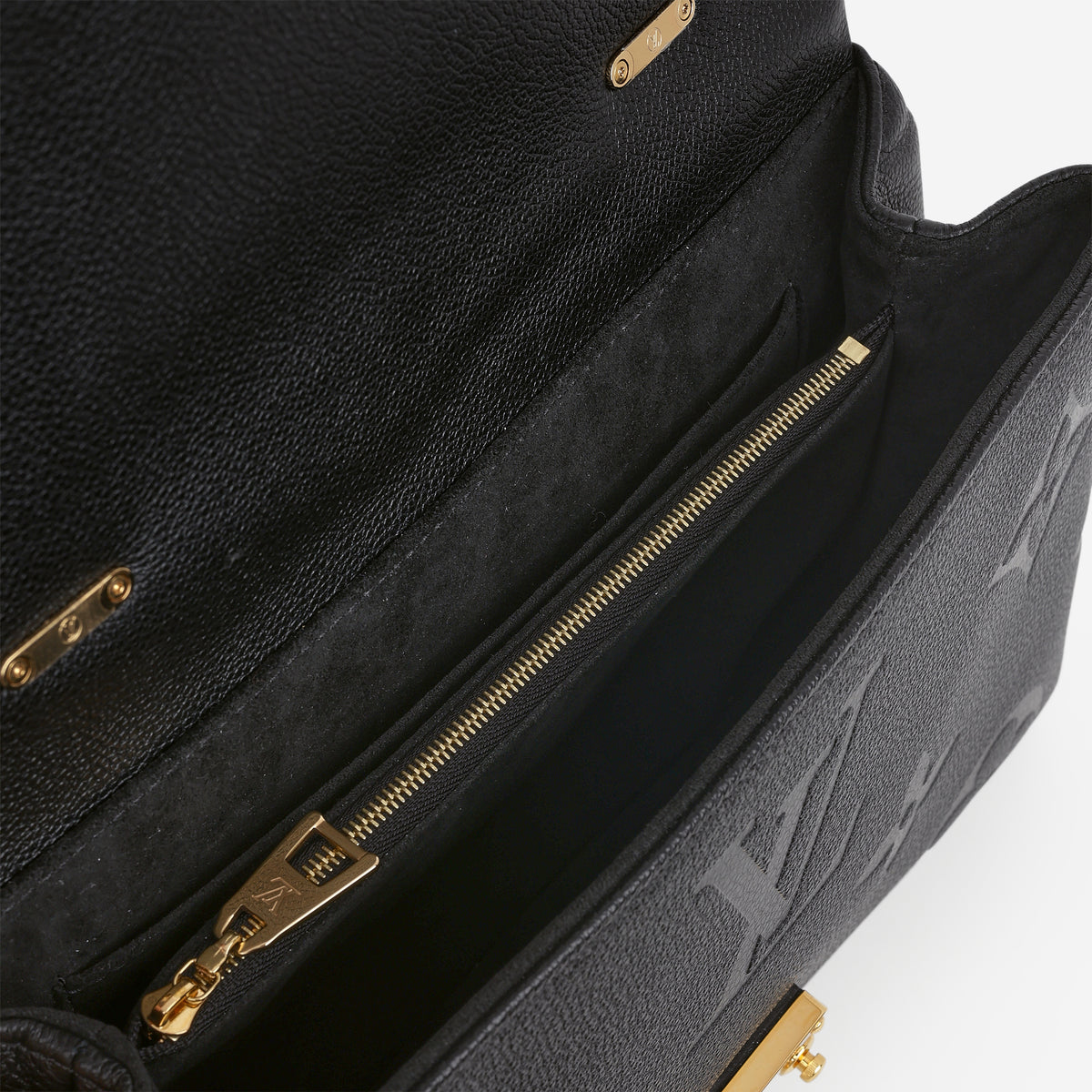 Louis Vuitton Madeleine MM - Black Empreinte | Gold Hardware