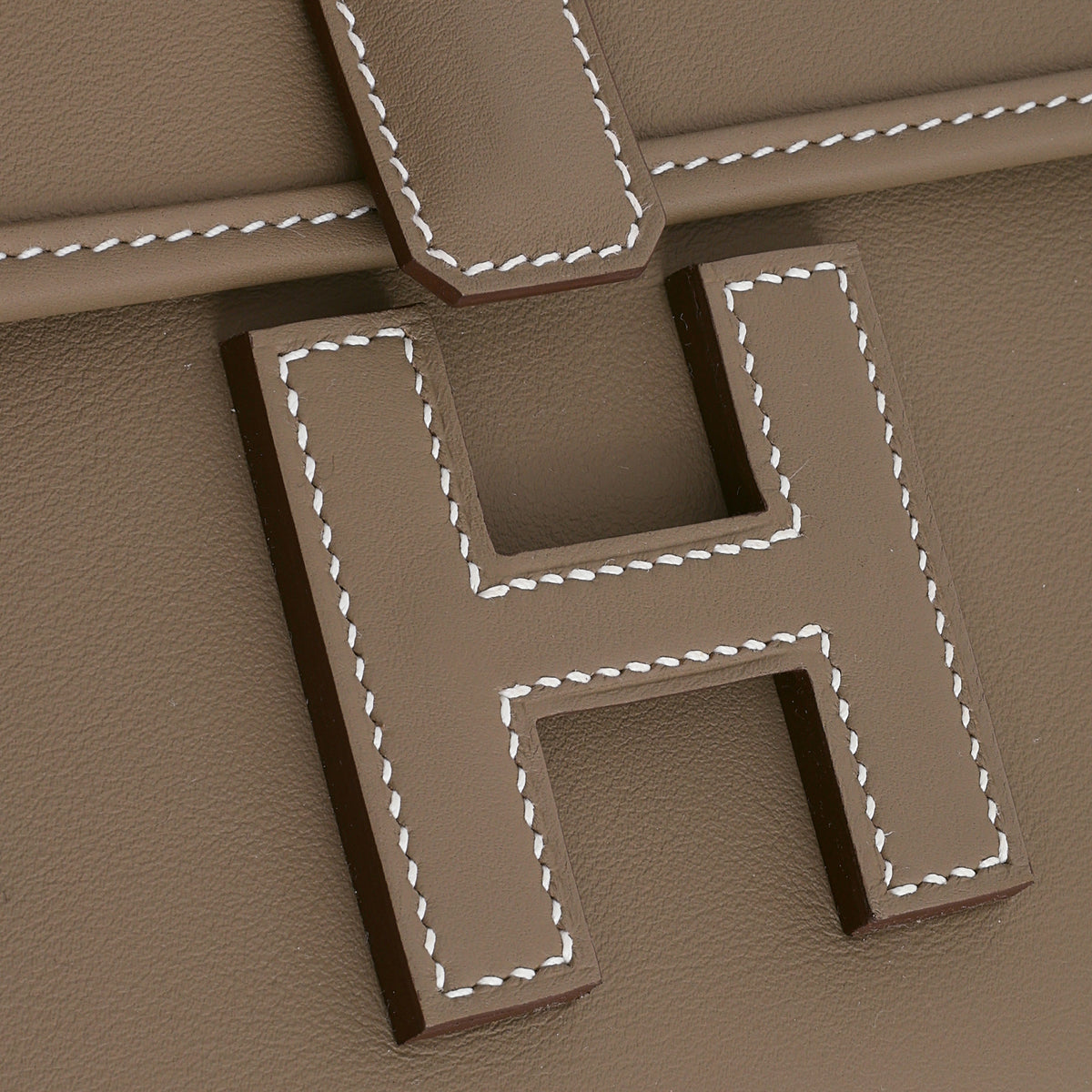 Hermès Jige 29 Clutch - Etoupe Swift