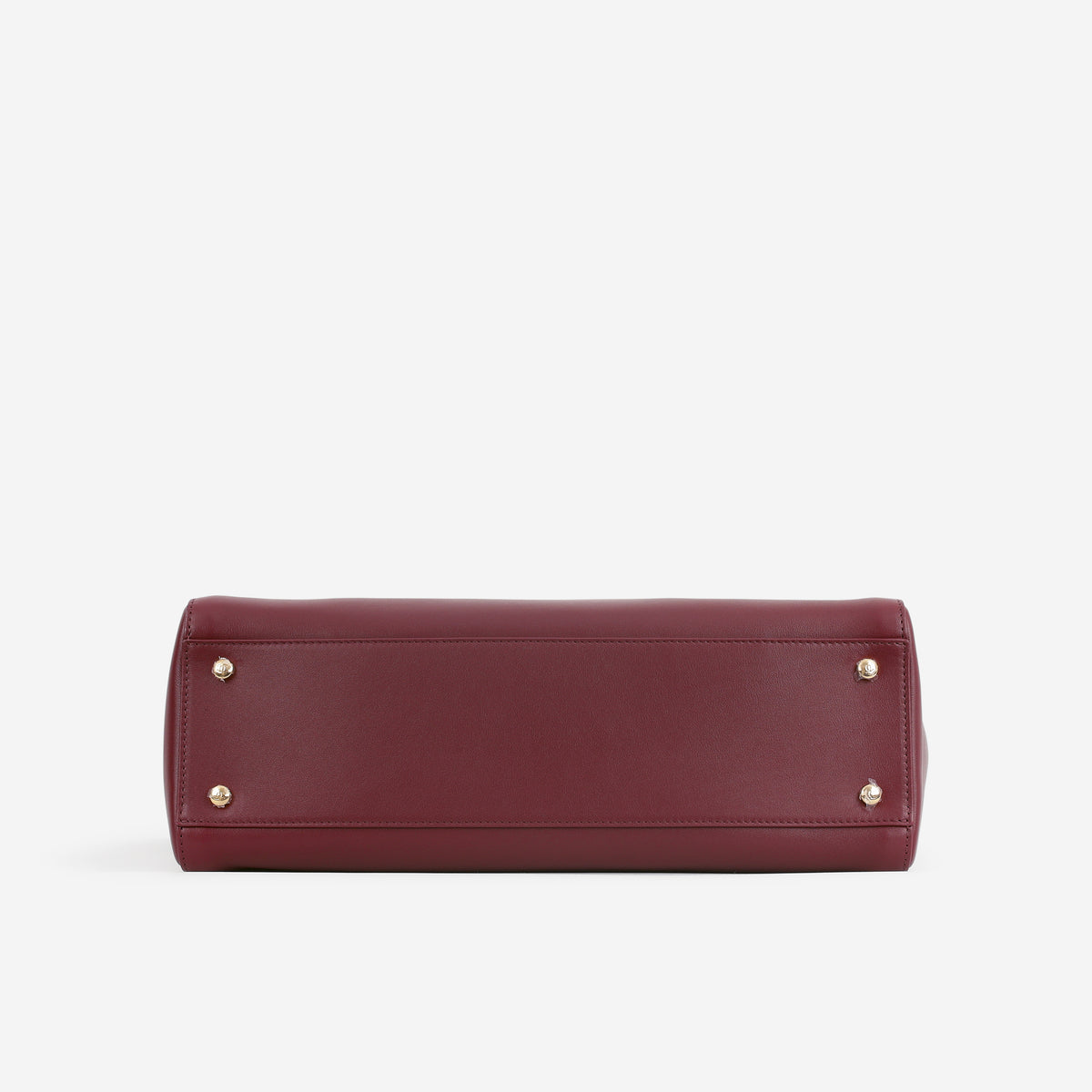 Chanel Small Tote - Dark Burgundy Smooth Calfskin | Aged Gold Hardware