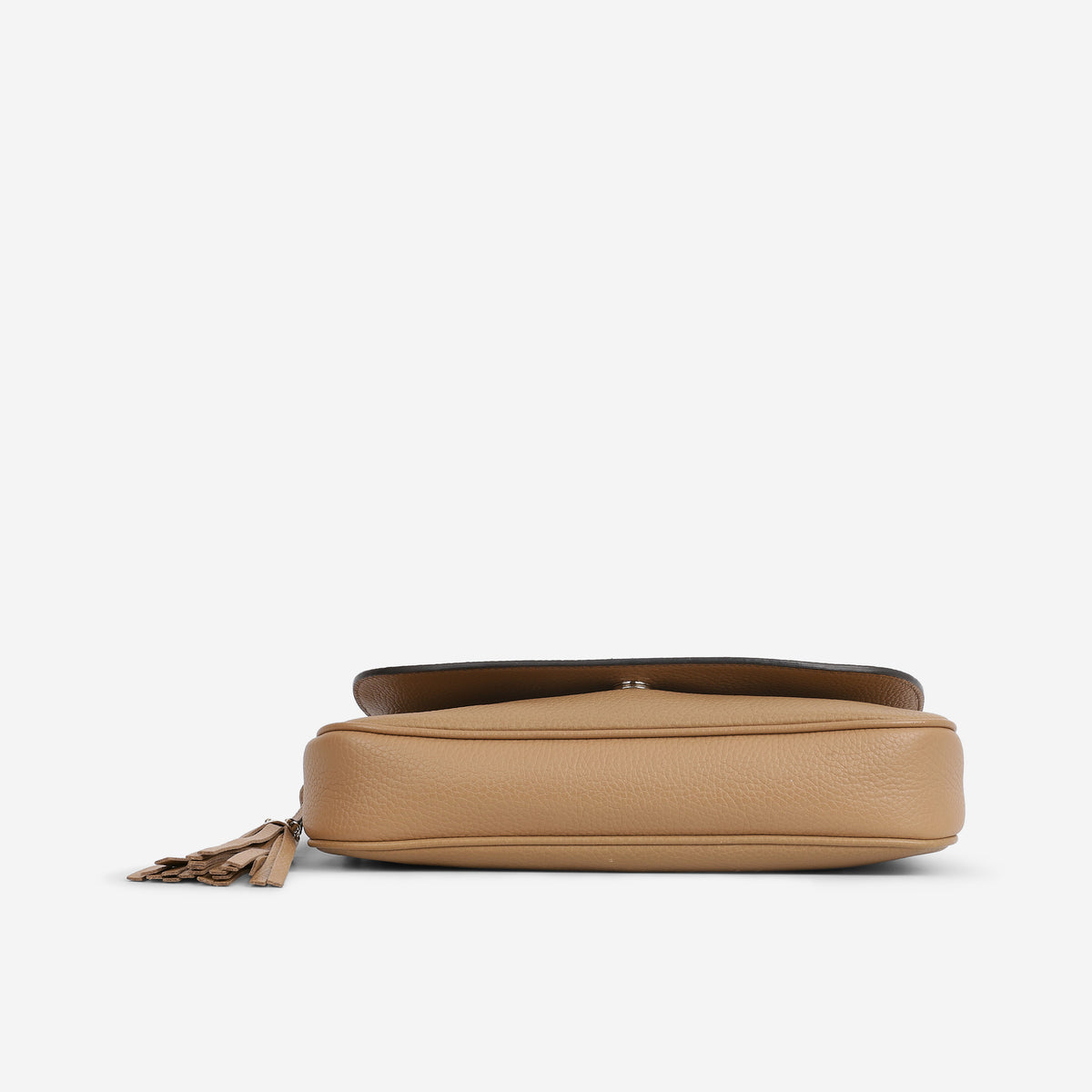 Gucci Medium Soho Chain Flap - Beige Taurillon | Champagne Gold Hardware