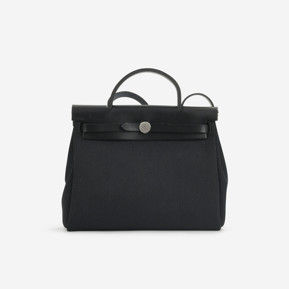 Hermés Herbag 31 - Noir Toile Militaire / Hunter | Palladium Hardware