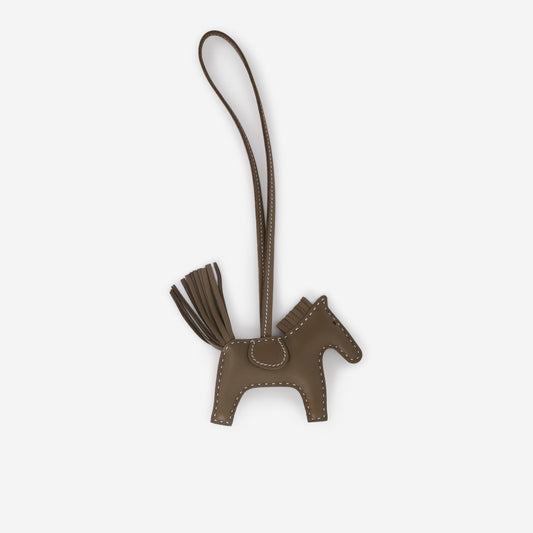 Hermès Rodeo Pegase PM - Etoupe Agneau