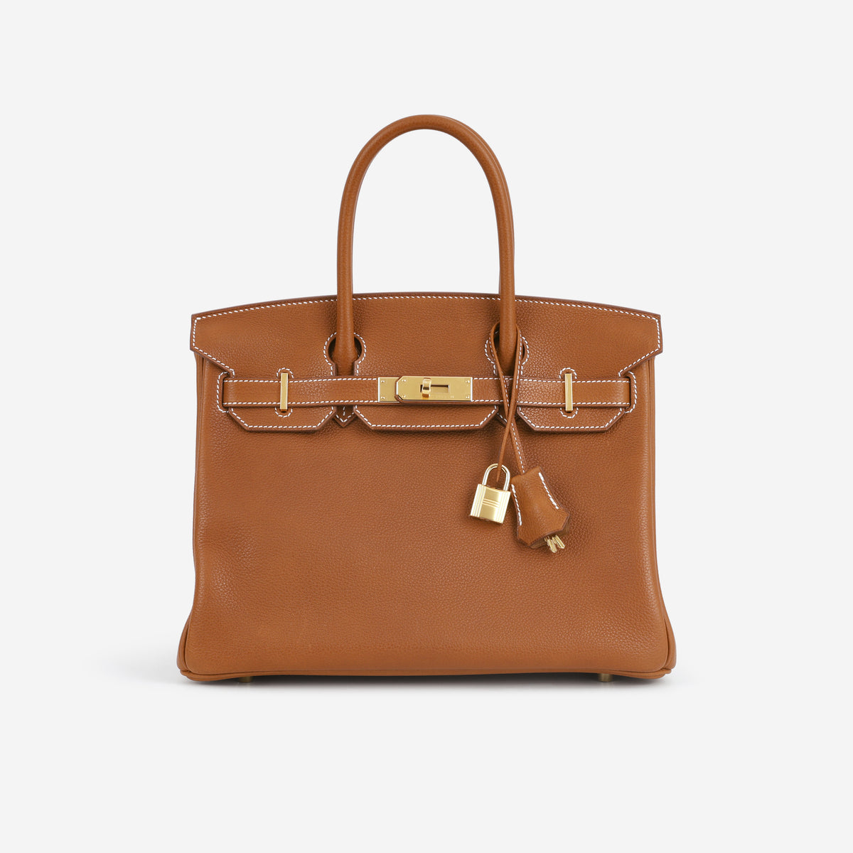 Hermès Birkin 30 - Fauve Barenia Faubourg | Gold Hardware
