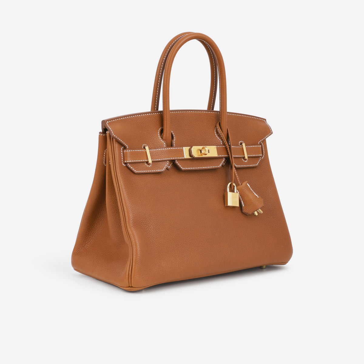 Hermès Birkin 30 - Fauve Barenia Faubourg | Gold Hardware