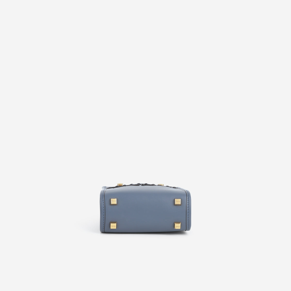 Fendi Mini Sunshine Tote - Blue Calfskin | Gold Hardware