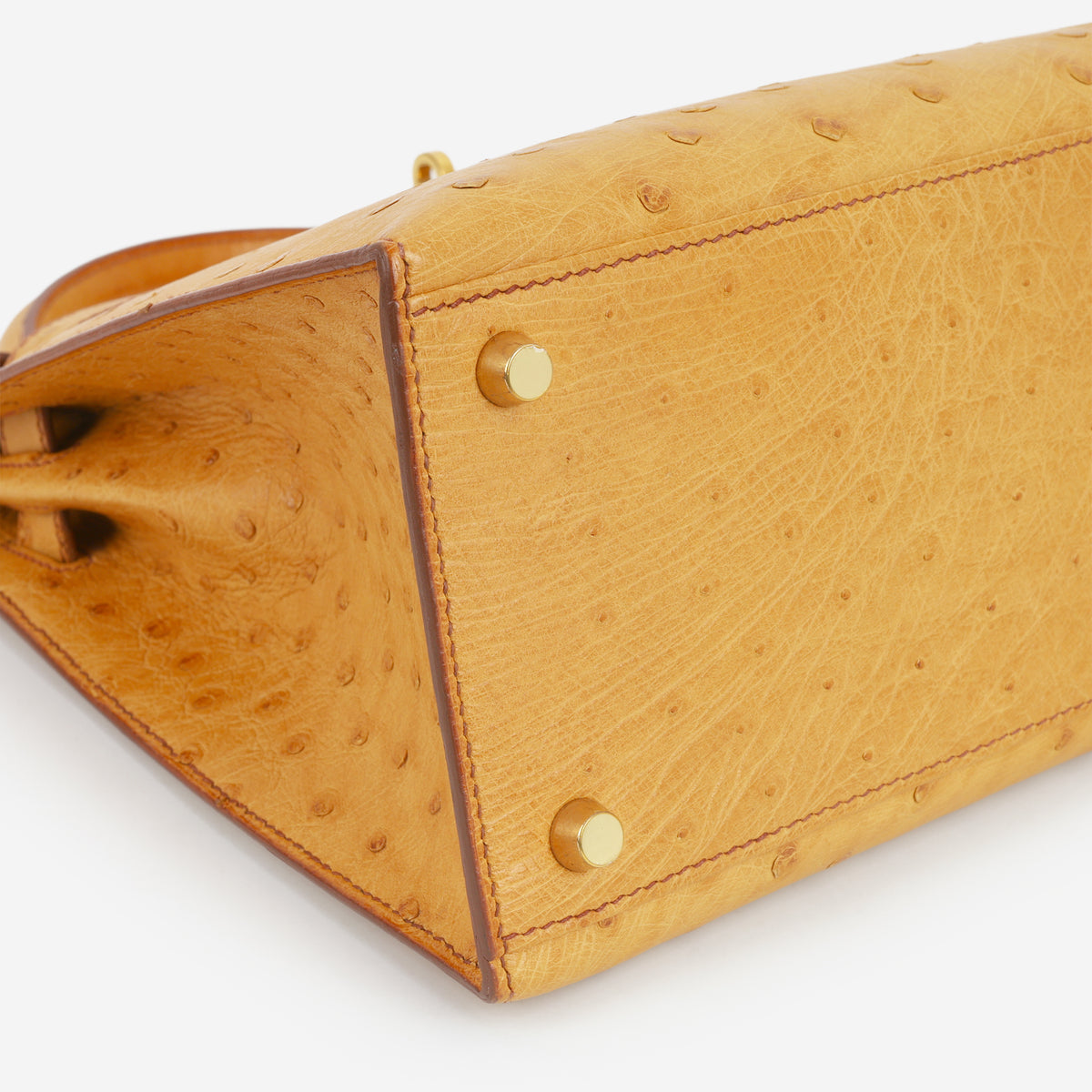 Hermès Vintage Kelly 28 - Naturel Ostrich | Gold Hardware