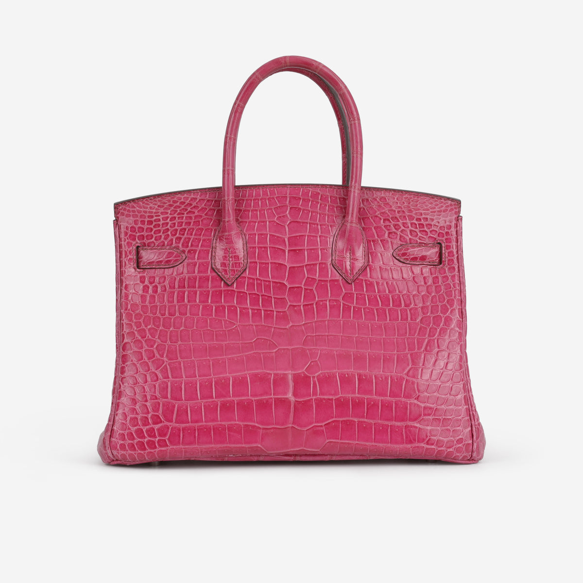 Hermès Birkin 30 - Rose Scheherazade Crocodile Porosus | Palladium Hardware