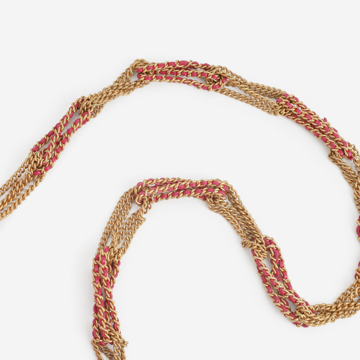 Chanel On and On Small Flap - Fuchsia Lambskin | Gold Hardware