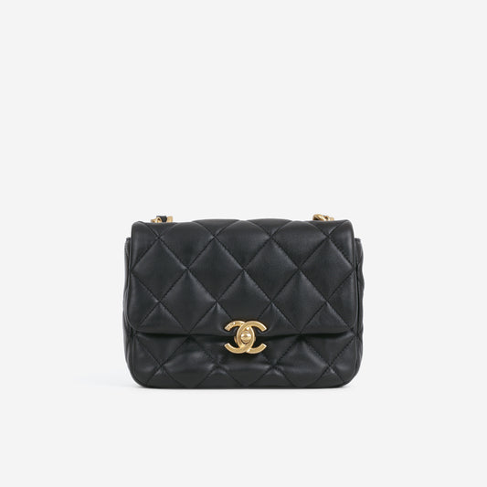 Chanel Candy Chain Flap - Black Lambskin | Gold Hardware