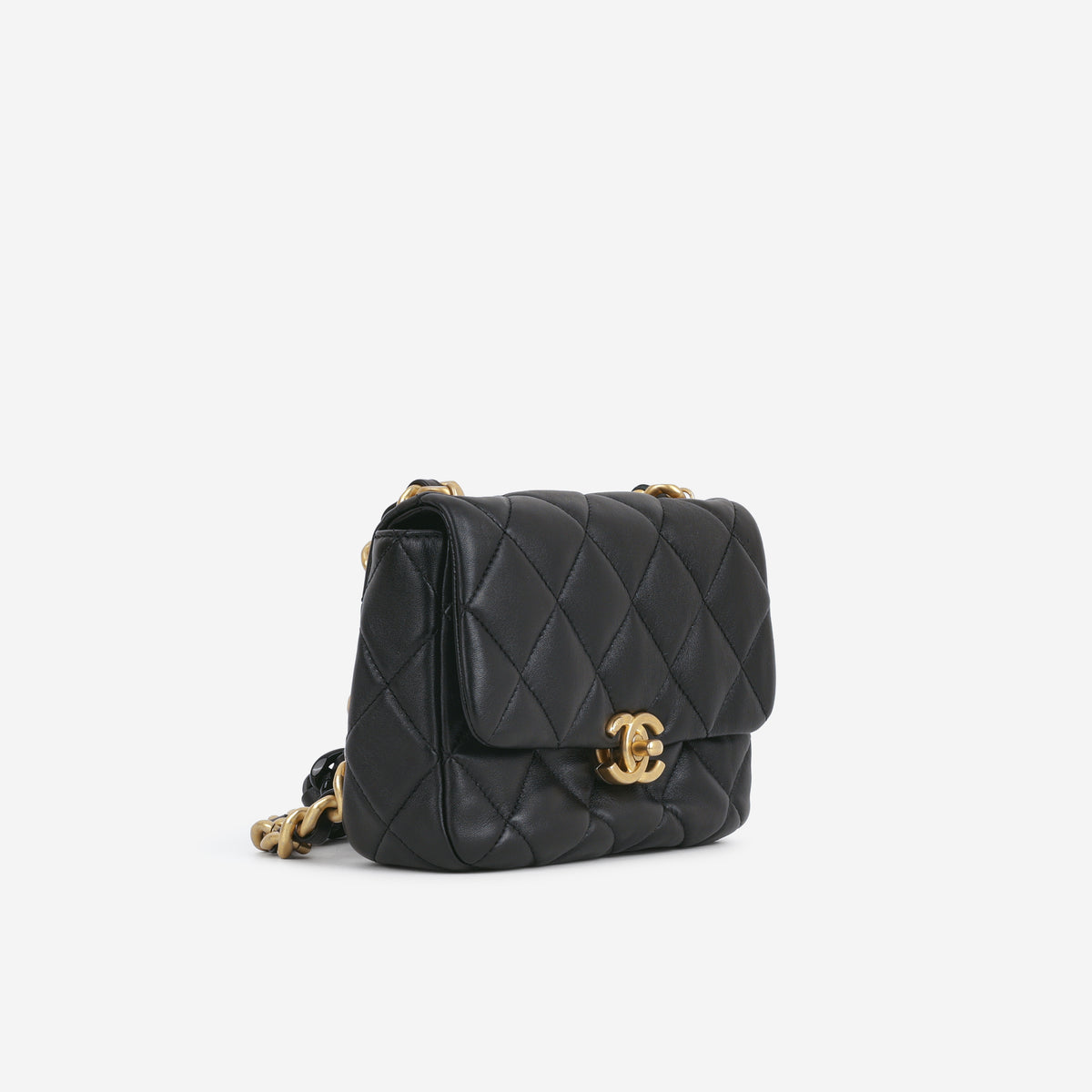 Chanel Candy Chain Flap - Black Lambskin | Gold Hardware