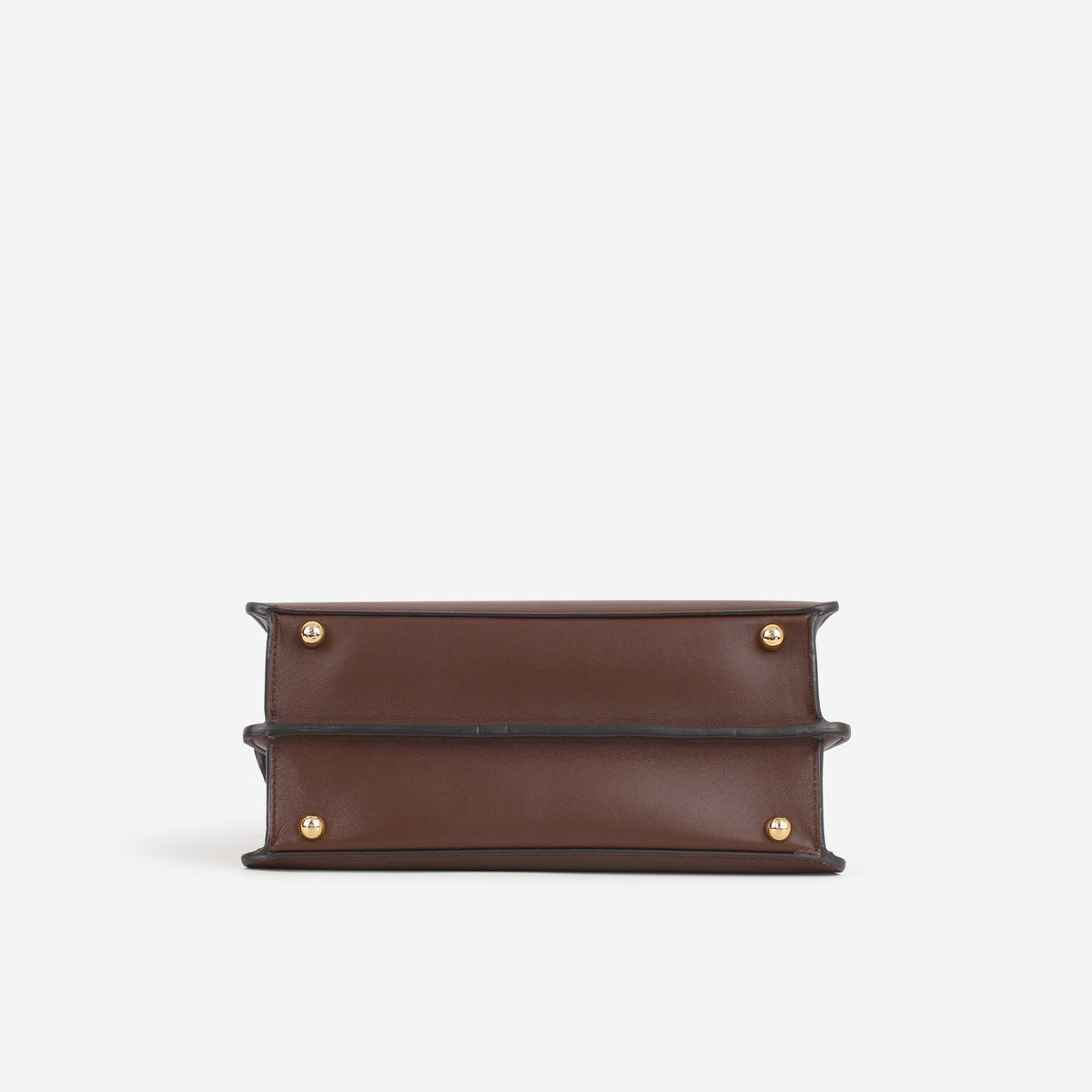 Fendi Small Peekaboo ISeeU - Brown Calfskin / Blooming Crystals | Gold Hardware
