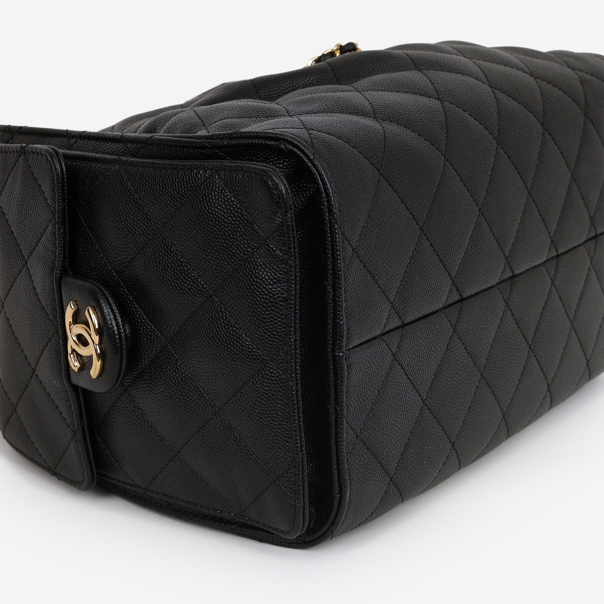 Chanel Small 25 Hobo - Black Caviar | Polished Gold Hardware