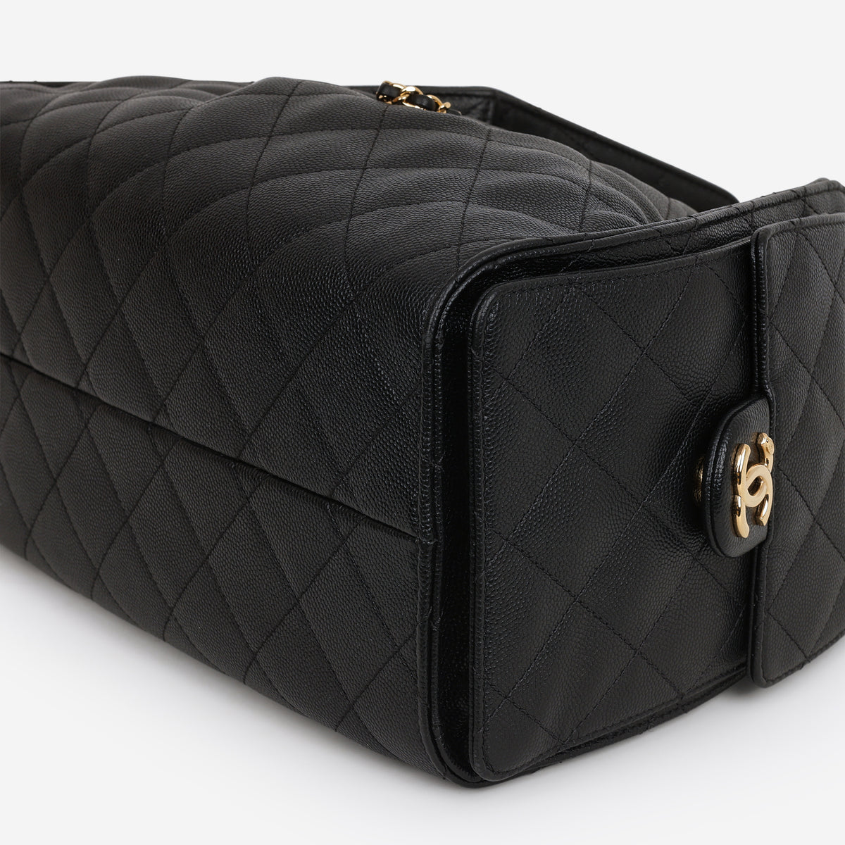 Chanel Small 25 Hobo - Black Caviar | Polished Gold Hardware