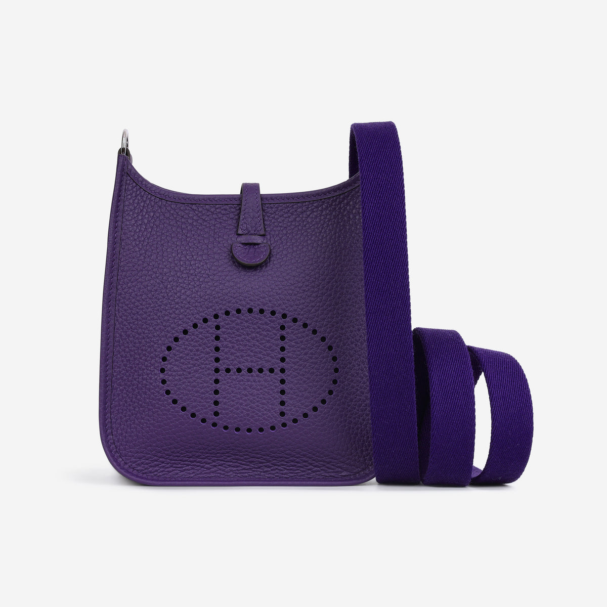 Hermès Evelyne TPM - Purple Clemence | Palladium Hardware