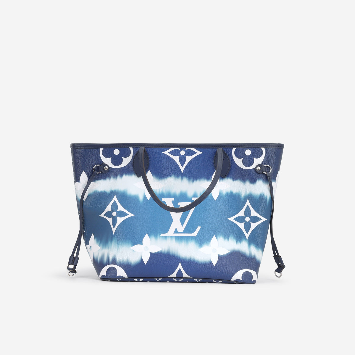 Louis Vuitton Neverfull MM - Navy Escale Monogram | Silver Hardware