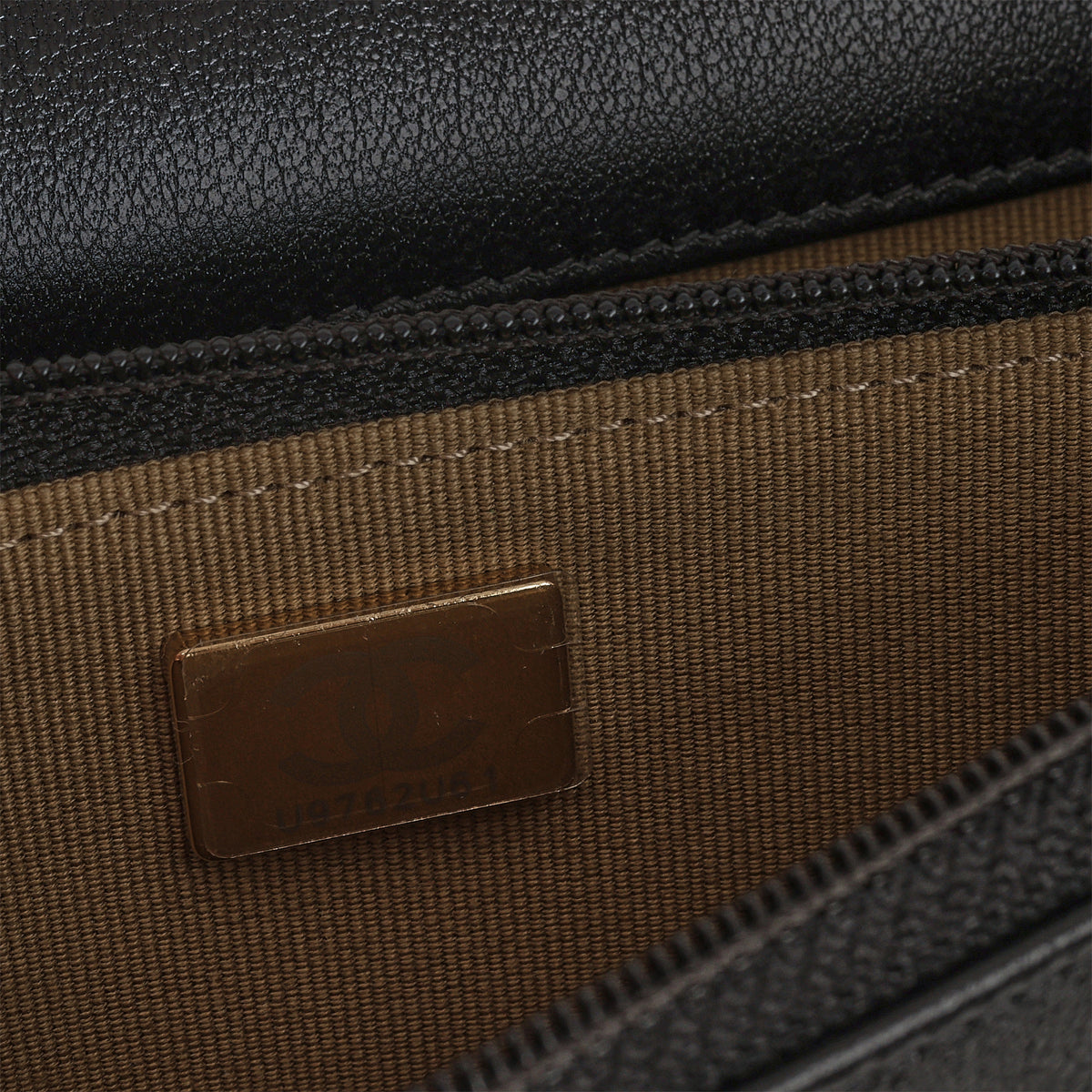 Chanel Pearl Crush Wallet On Chain - Black Lambskin | Gold Hardware