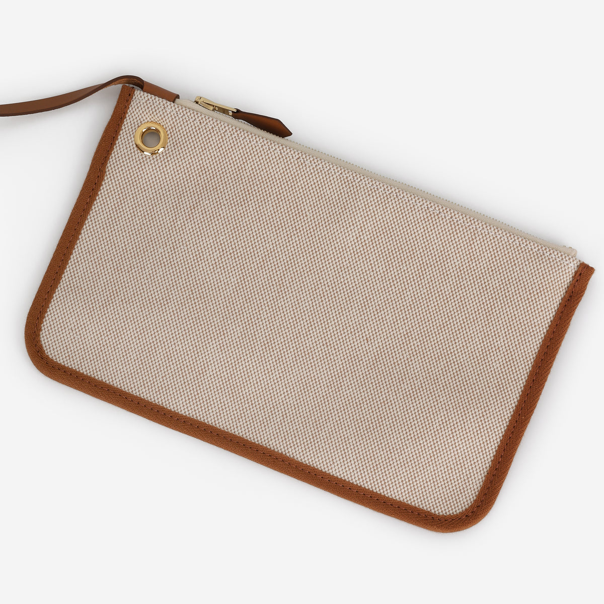 Hermès Herbag 31 - Ecru Viking Criss Toile / Fauve Hunter | Gold Hardware