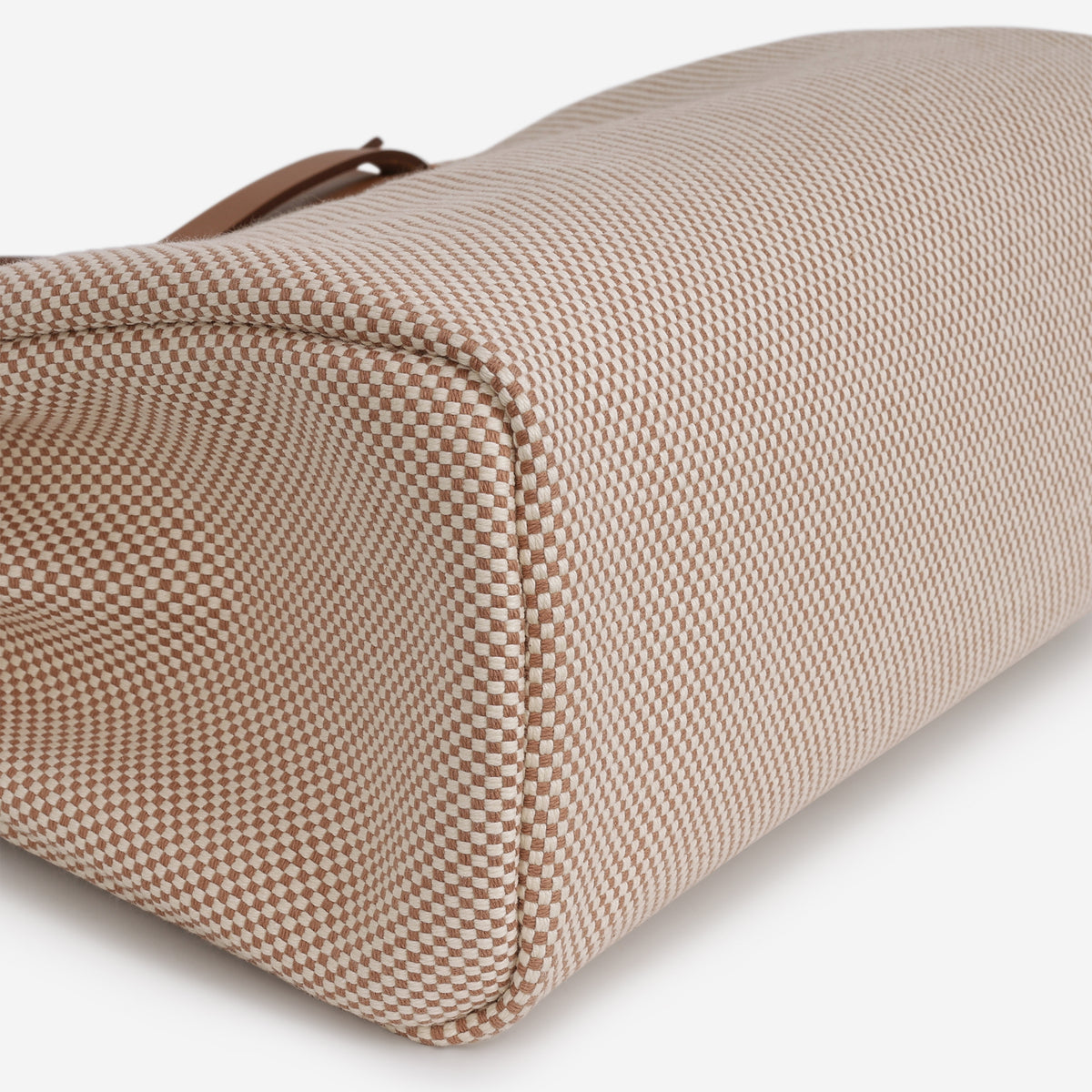 Hermès Herbag 31 - Ecru Viking Criss Toile / Fauve Hunter | Gold Hardware