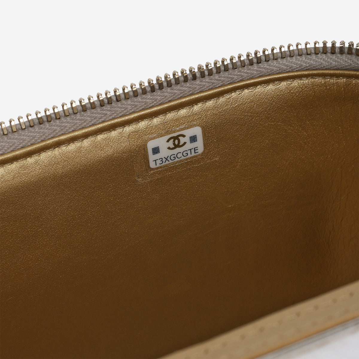 Chanel Small Vanity Pearl Crush - Grey Lambskin | Aged Gold Hardware