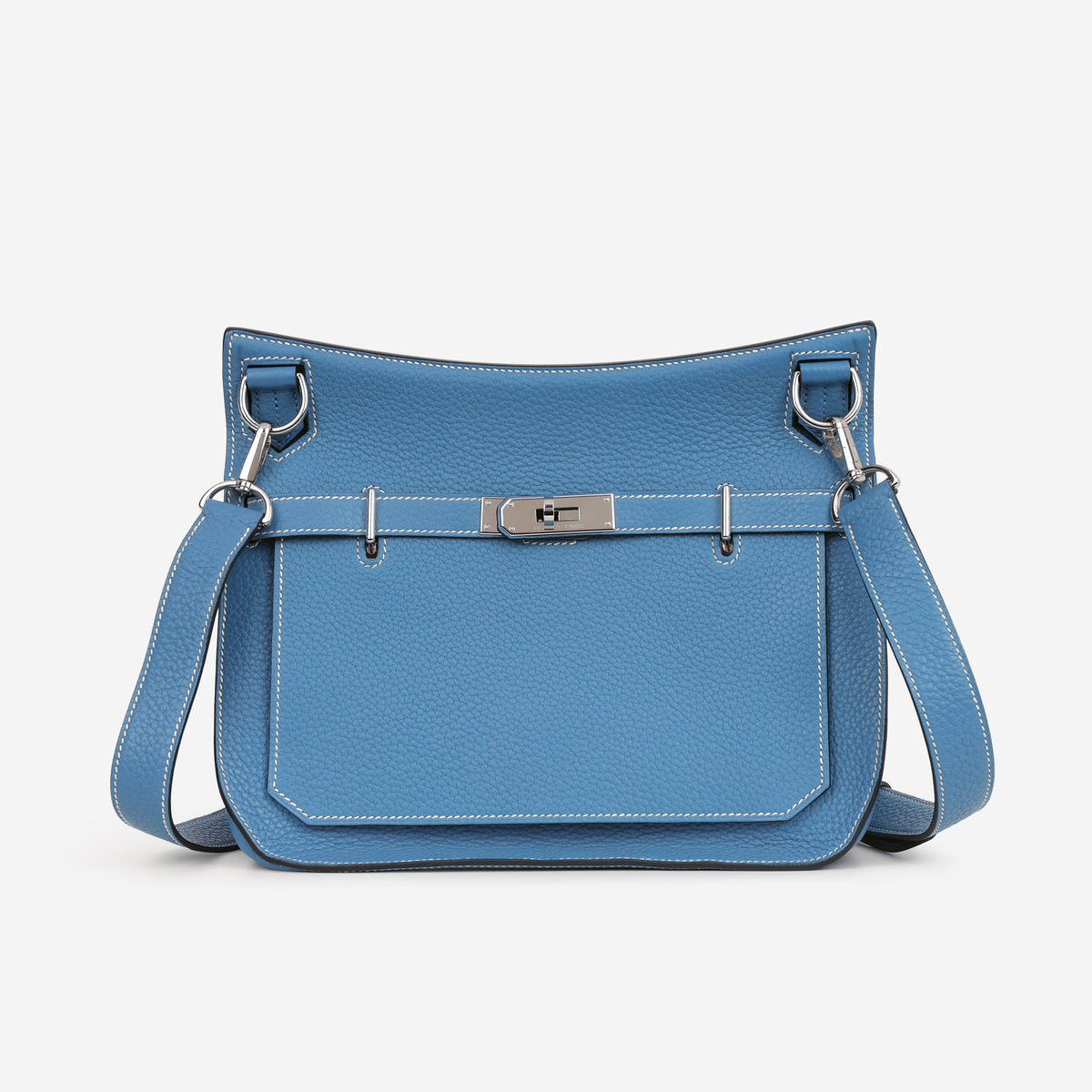 Hermès Jypsière 28 - Bleu Jean Clemence | Palladium Hardware
