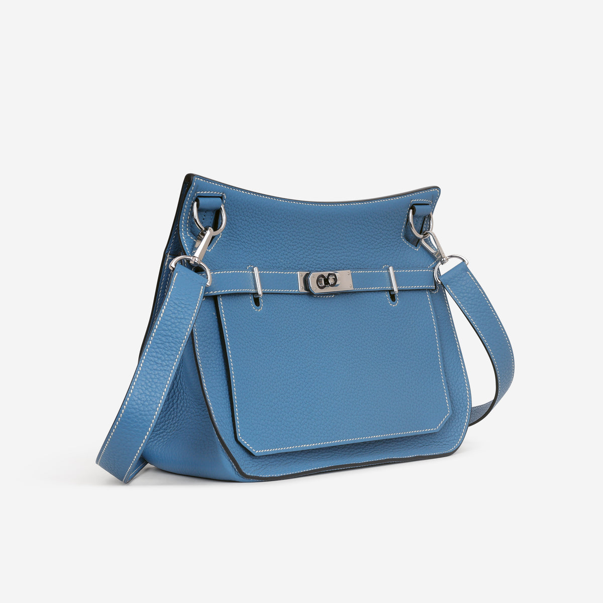 Hermès Jypsière 28 - Bleu Jean Clemence | Palladium Hardware