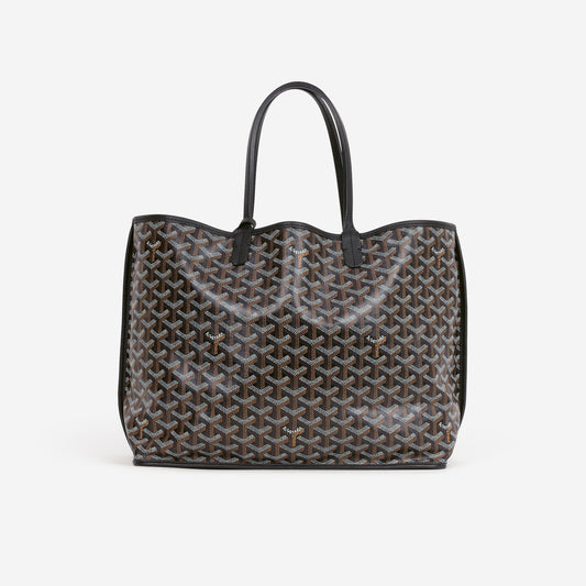 Goyard Anjou GM - Black / Tan Goyardine | Palladium Hardware