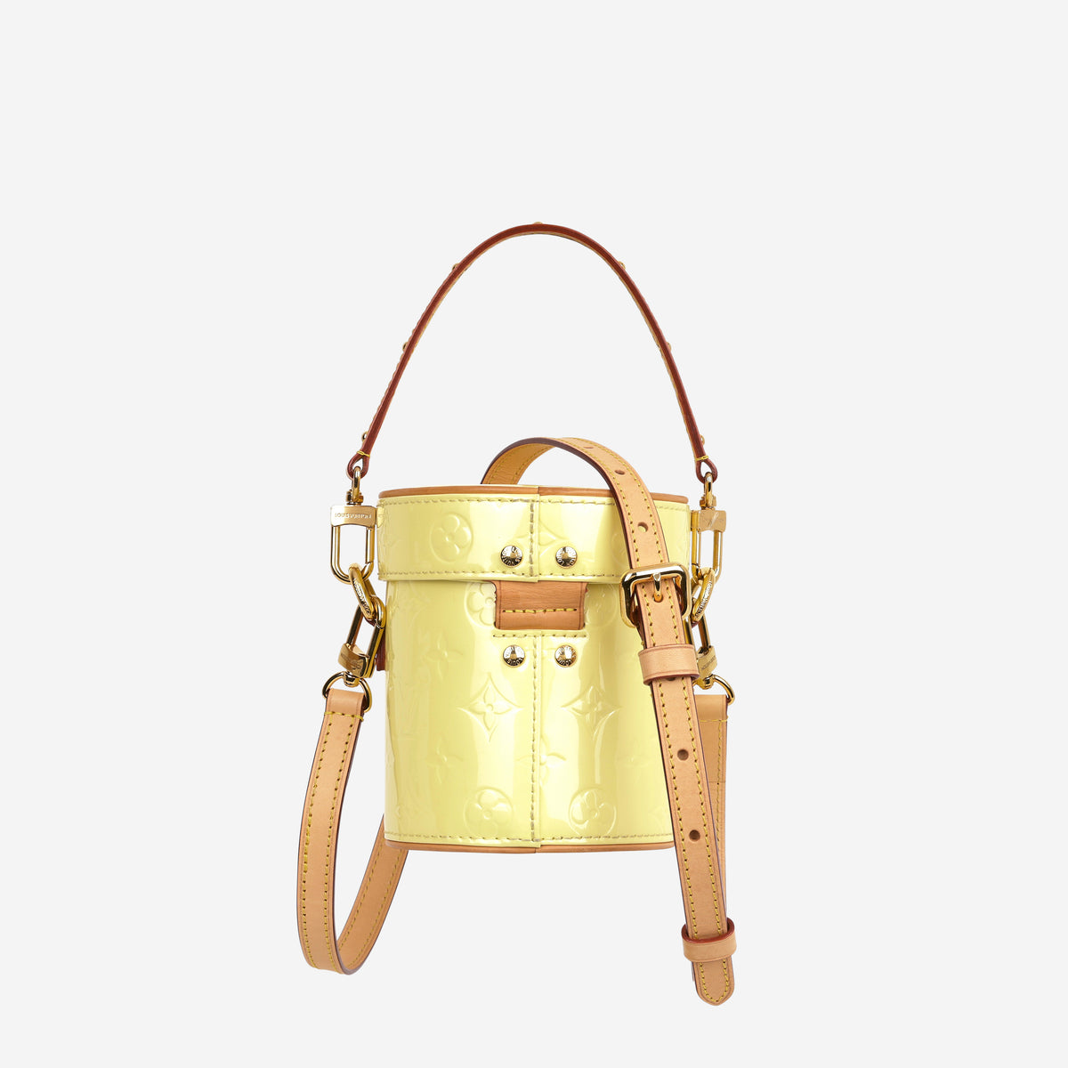 Louis Vuitton Astor Crossbody - Pastel Yellow Vernis | Gold Hardware - Bagista