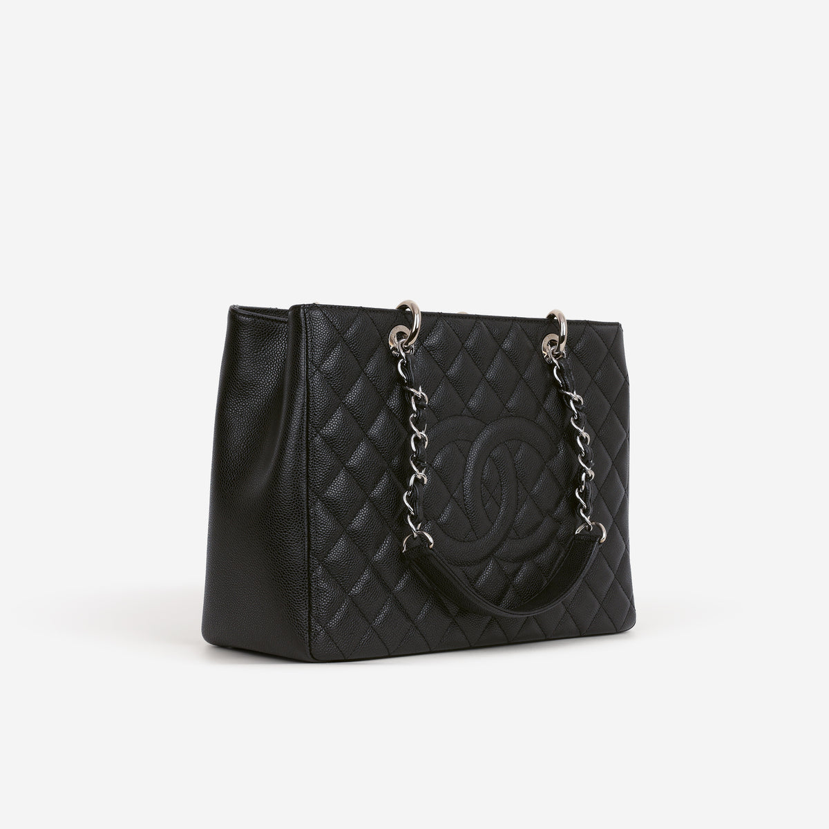 Chanel GST - Black Caviar | Silver Hardware