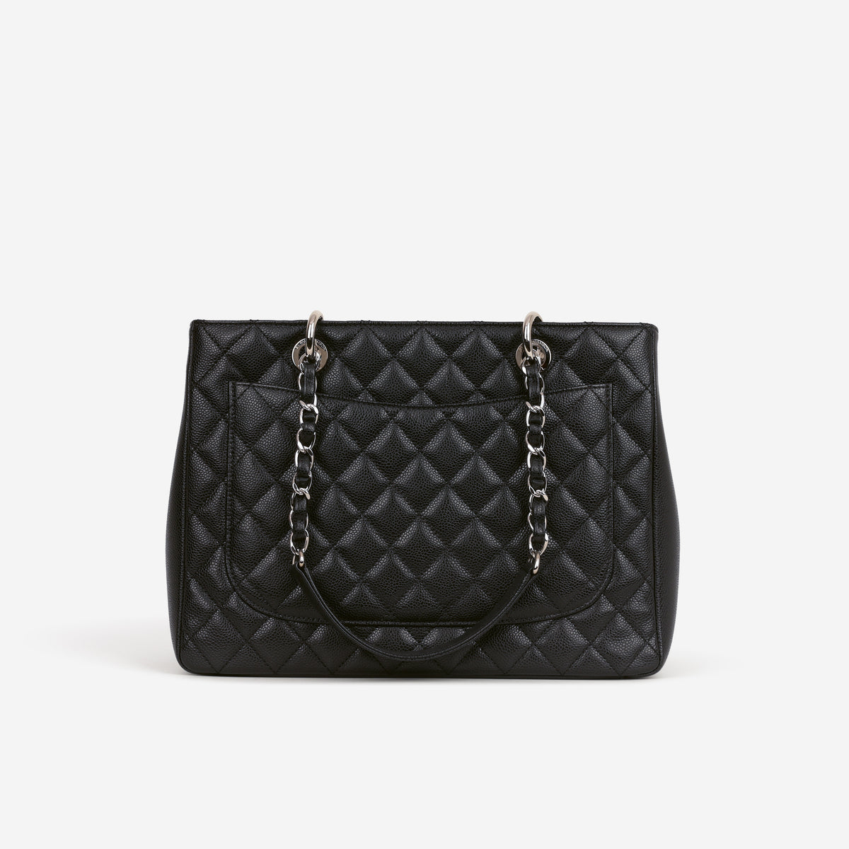 Chanel GST - Black Caviar | Silver Hardware
