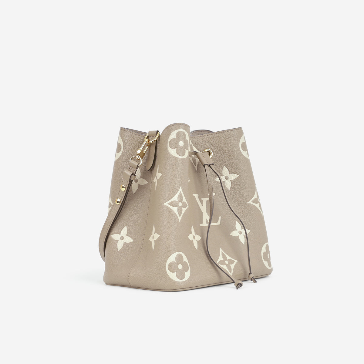 Louis Vuitton NeoNoe Bucket Bag - Bicolor Empreinte | Gold Hardware