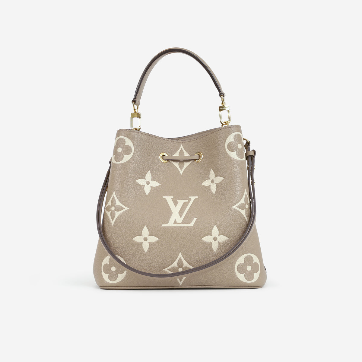 Louis Vuitton NeoNoe Bucket Bag - Bicolor Empreinte | Gold Hardware